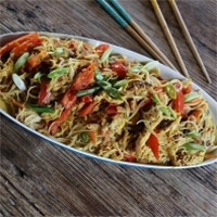 Ching He Huang's Singapore noodles
