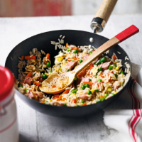 Sweet and sticky fried rice