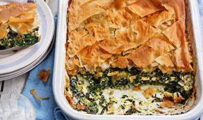 Greek spinach and feta pie