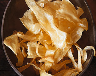 Heston's parsnip chips