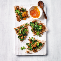 Malaysian-style mince with chapattis