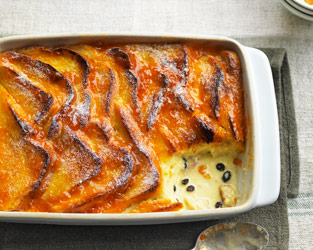 Marco Pierre White's bread and butter pudding