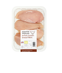 essential Waitrose British chicken breast fillet