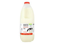 essential Waitrose skimmed milk 
