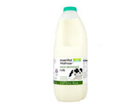 essential Waitrose semi-skimmed milk >
