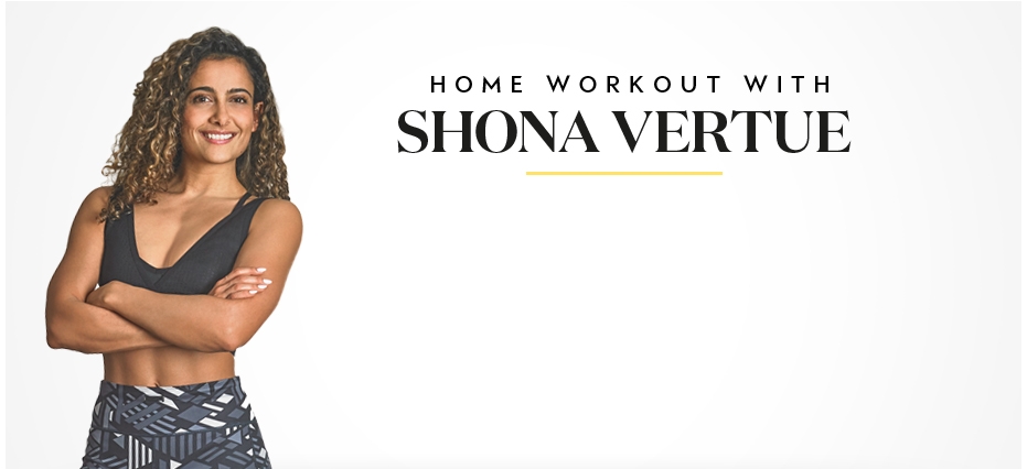 Home workout with Shona Vertue