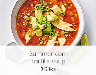 Summer tortilla soup