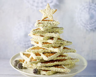 Christmas biscuit tree