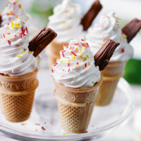 Martha's ice cream cone cupcakes