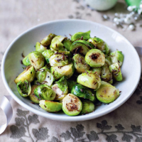 Brussels sprouts with caraway seeds