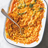 Butternut mac & cheese with sage