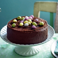 Chocolate Easter cake 