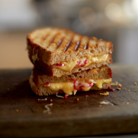 Chilli cheese sourdough toasted sandwich