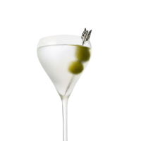 Classic gin martini