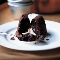 Chocolate fondant puddings