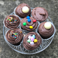 Egg-free chocolate cupcakes