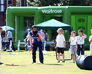 Cricket in the community