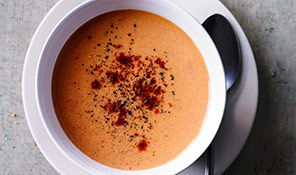Cream of tomato soup  
