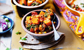 butternut and chick pea curry