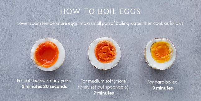 How to boil an egg