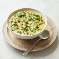 Italian-style spring soup