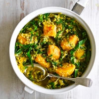 Red lentil, butternut and coconut curry