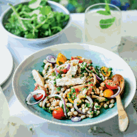 Waitrose-Weekend_WK314_WKEnd_Friday-Supper_White-Bean-Tuna-&-Mixed-Tom-Salad