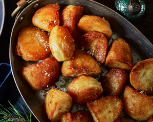 Duck fat roast potatoes