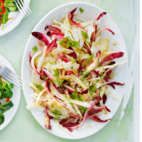 Crisp and crunchy salad with anchovy dressing