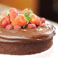 Gluten-free & dairy-free chocolate cake