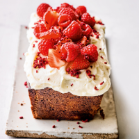 Martha Collison's yogurt & berry loaf cake