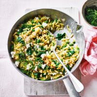 One-pot spring orzotto