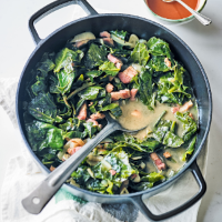 Southern-style braised greens