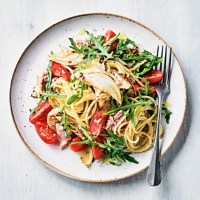 Tuna, tomato & fennel spaghetti