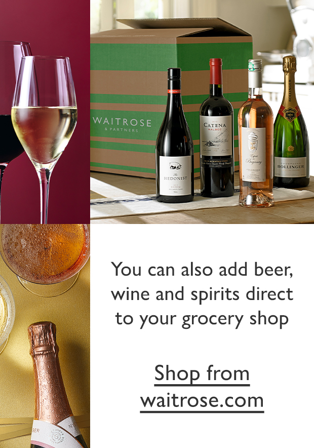 Shop beer, wines and spirits in groceries