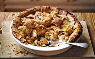 Martha's Toffee apple pie